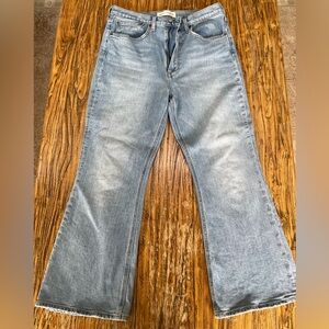 Denim forum twiggy high rise flare 28l